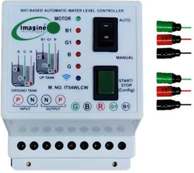 Smart WiFi-Based Water Level Controller (SEMI-AUTOMATIC) – MODEL No. IT53WLCW