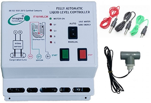 Fully Automatic Water Level Controller For Municipal Supply Water (Model No. IT181WLCM)