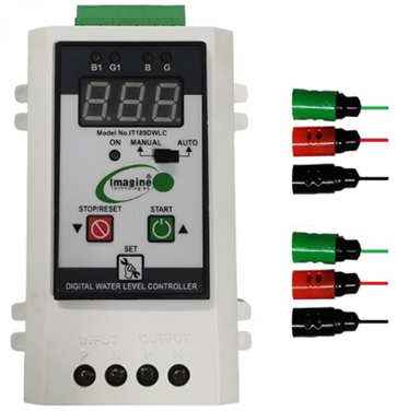 Fully Automatic Water Level Controller with Digital Display & Motor Protection (MODEL No. IT189DWLC)