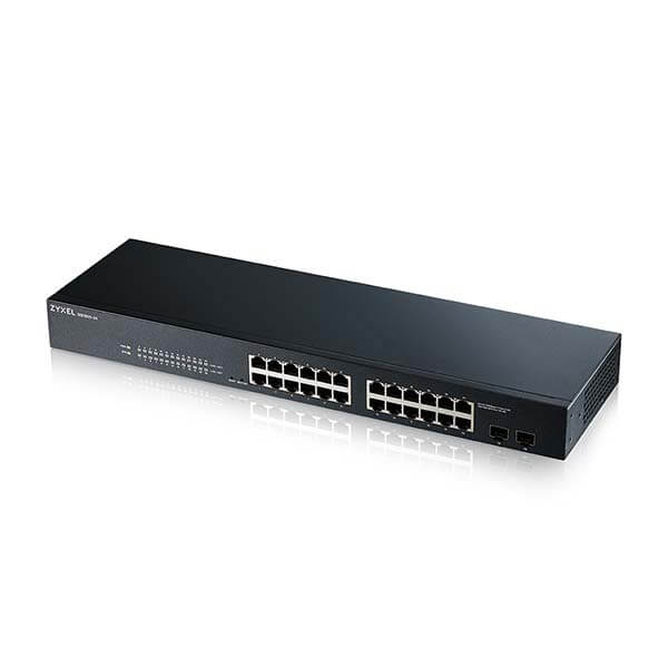 Zyxel GS1920-24V2 (24-Port GbE Smart Managed Switch) - View 3